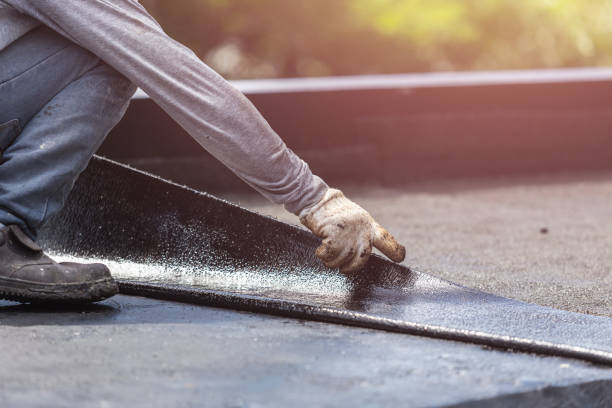 Professional Waterproofing technician working in Monroe, OH